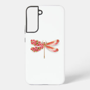 Bloemlibel met sieraden sakura samsung galaxy hoesje