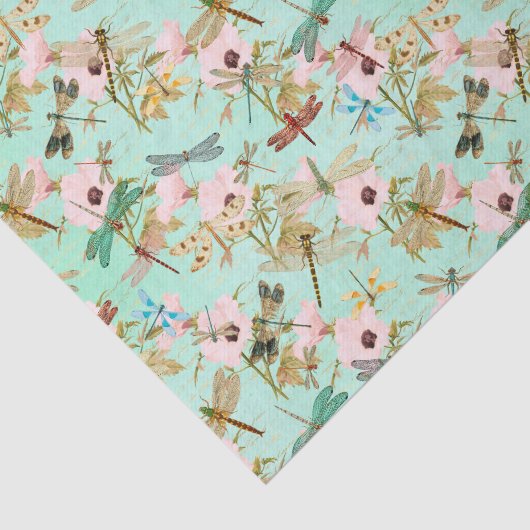  bloemlibel tissuepapier (Detail)