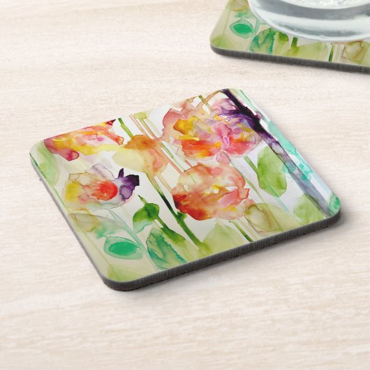 bloemliefde bier onderzetter (Linkerzijde)