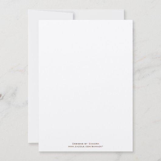 Bloemliefdesboom Roze bloemen bruiloft-uitnodiging Kaart (Achterkant)