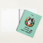 Bloemliefhebber Tuxedo kat planner (Display)