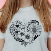 Bloemliefhebbers T-shirt