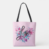 Bloemliefhebbers Tote Bag (Achterkant)