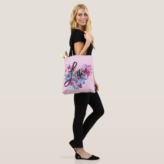 Bloemliefhebbers Tote Bag (Op model)