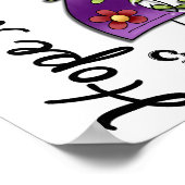 Bloemlint 4 Hoop maakt cystische fibrose belangrij Poster (Hoek)