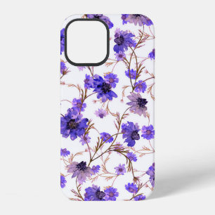 Bloemloos naadloos patroon met goudsbloemen iPhone 12 hoesje