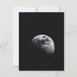 Bloemmaan Foto Afdruk Notitiekaartje