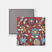 bloemmagneet magneet (Voorkant / Achterkant)