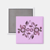 Bloemmagneet Magneet (Voorkant / Achterkant)