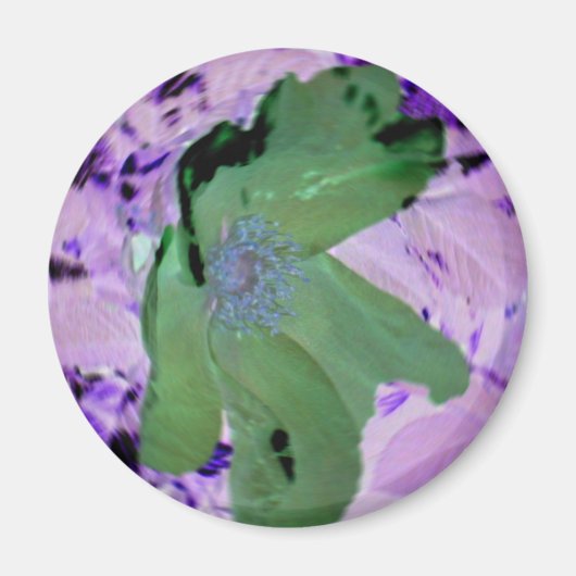 Bloemmagneet Magneet (Voorkant)