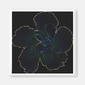 Bloemmagneet Magneet (Voorkant)