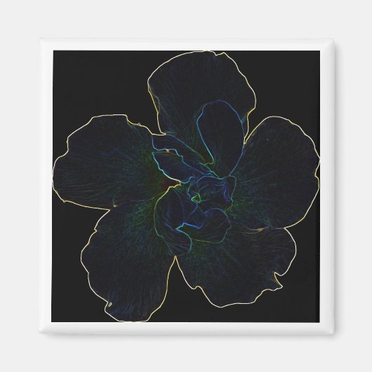 Bloemmagneet Magneet (Voorkant)