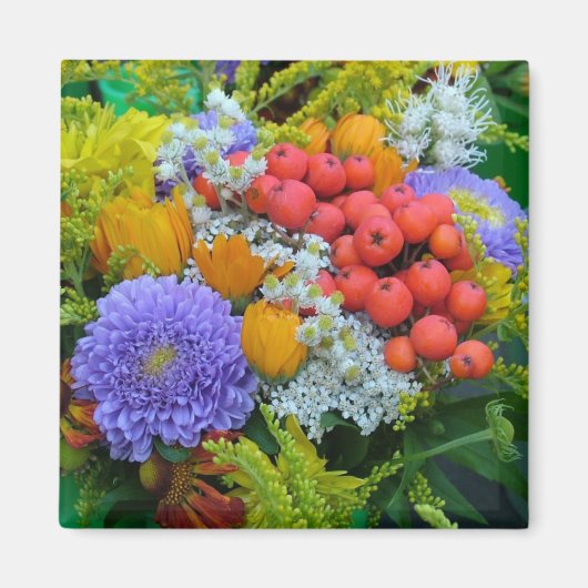 Bloemmagneet Magneet (Voorkant)