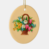 BLOEMMAND  ONTWERP KERAMISCH ORNAMENT (Rechts)