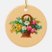 BLOEMMAND  ONTWERP KERAMISCH ORNAMENT (Voorkant)