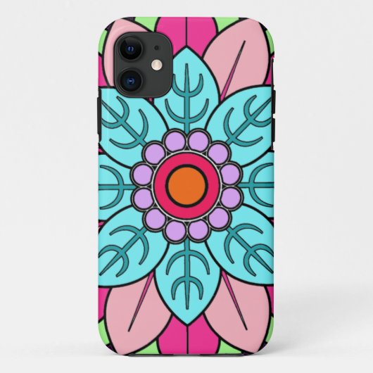 BloemMandala Case-Mate iPhone Case (Achterkant)