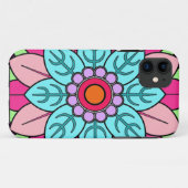 BloemMandala Case-Mate iPhone Case (Achterkant (horizontaal))