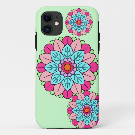 BloemMandala Case-Mate iPhone Case (Achterkant)