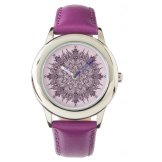 bloemmandala horloge