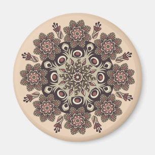 bloemmandala magnet