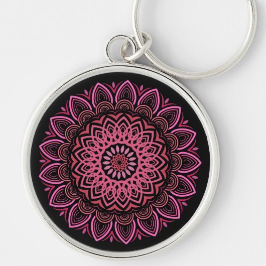 BloemMandala Sleutelhanger (Voorkant)