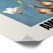 Bloemmarkt Amsterdam  Tulp Poster (Hoek)