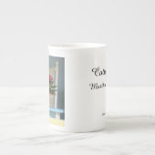 Bloemmarkt bloem - wijngaard van Martha Porselein Kop (Voorkant)