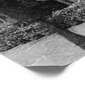  bloemmarkt Brussel 1900 Poster (Hoek)