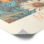 Bloemmarkt Marseille No. 4 Botanisch Poster (Hoek)