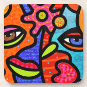 "Bloemmarkt" Onderzetter (Voorkant)