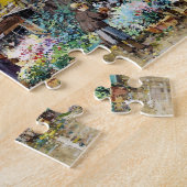 Bloemmarkt op Madeleine, Parijs Legpuzzel (Zijkant)
