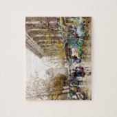 Bloemmarkt op Madeleine, Parijs Legpuzzel (Verticaal)