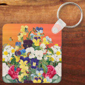 Bloemmarkt Sleutelhanger (Achterkant)