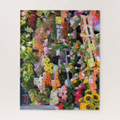 Bloemmarkt - Streets van Duitsland - 16 x 20 - 520 Legpuzzel (Verticaal)