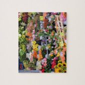 Bloemmarkt - Streets van Duitsland - 8 x 10 - 110  Legpuzzel (Verticaal)