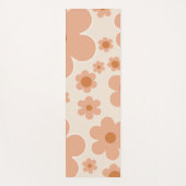 Bloemmarkt Wenen Boho Flowers Beige Floral Yogamat (Voorkant)