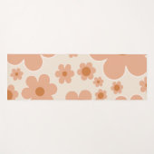 Bloemmarkt Wenen Boho Flowers Beige Floral Yogamat (Voorkant (horizontaal))