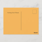 Bloemmarktsteden in de provincie Valencia Briefkaart (Achterkant)