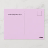 Bloemmarktsteden van de wereldmaffia briefkaart (Achterkant)