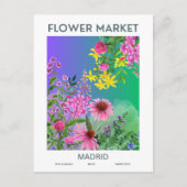 Bloemmarktsteden van de wereldmaffia briefkaart (Voorkant)