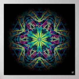 Bloemmarmer (marmeren serie) poster