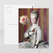Bloemmasker Diva Briefkaart (Voorkant / Achterkant)