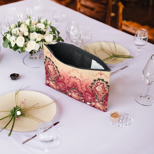 Bloemmedaillons Bloemboeket inzetstukken foliaat Etui