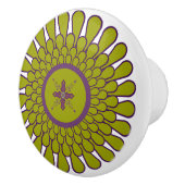 bloemmedallion Moroccan Arabesque kruis knop (Rechts)