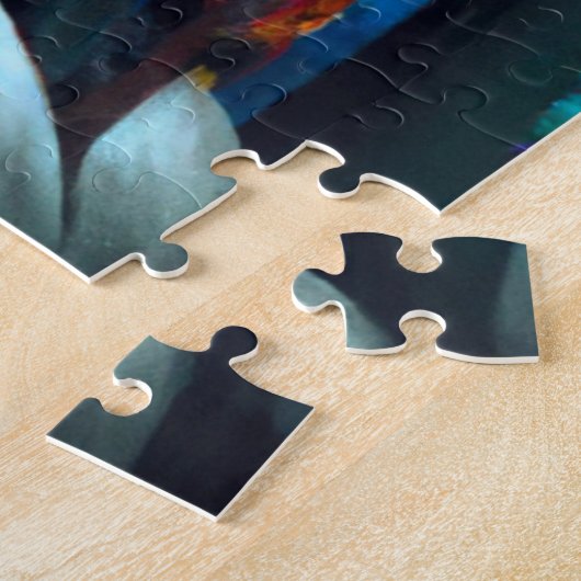 Bloemmeisje 2 legpuzzel (Zijkant)