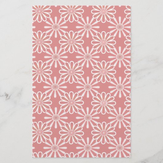 bloemmeisje briefpapier (Voorkant)