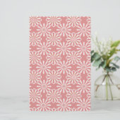 bloemmeisje briefpapier (Staand voorkant)