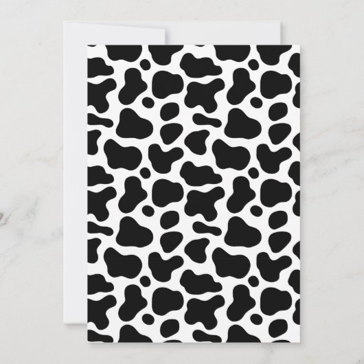 Bloemmeisje Heilige Koe Verjaardag Kaart (Achterkant)