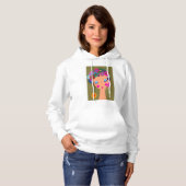 bloemmeisje hoodie (Voorkant volledig)