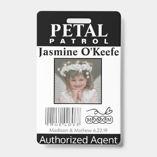 bloemmeisje Petal Patrol Badge (Front)